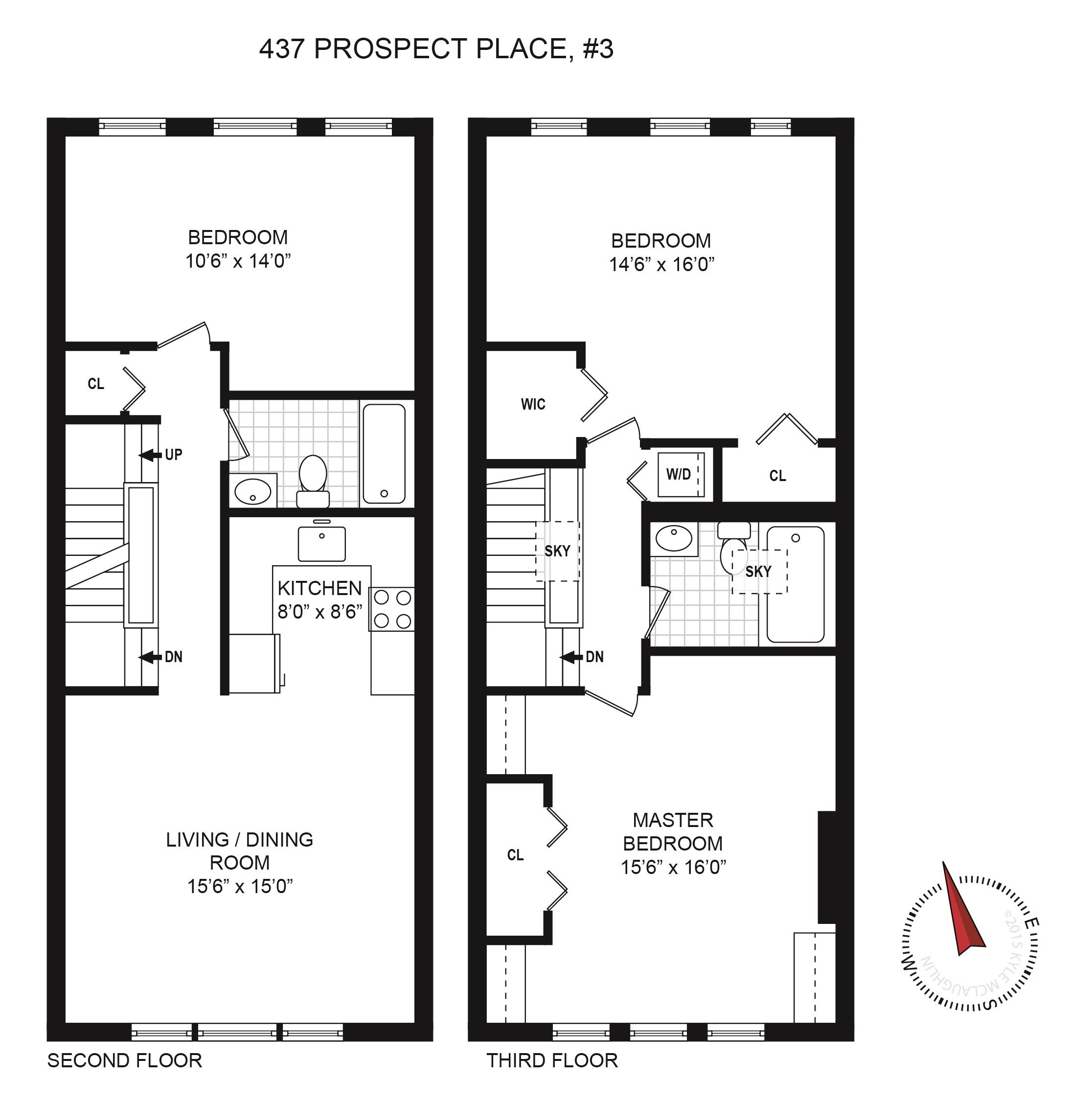 Corcoran, 437 Prospect Place, Apt. 3, Prospect Heights Rentals