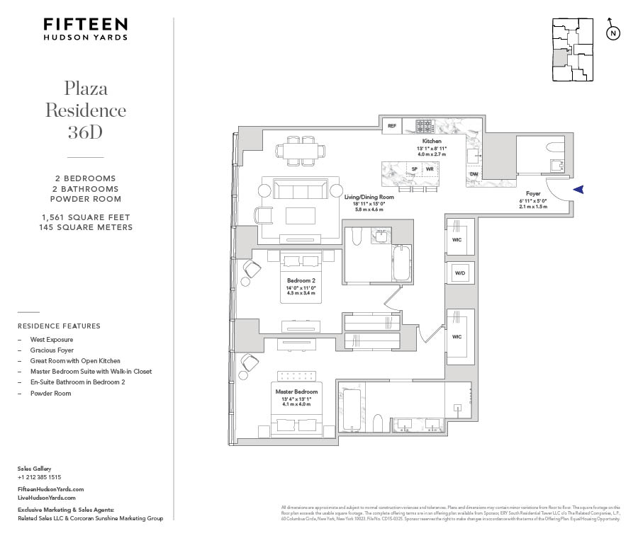 15 Hudson Yards, Apt 36d, Hudson Yards, 10001 ELIKA New York