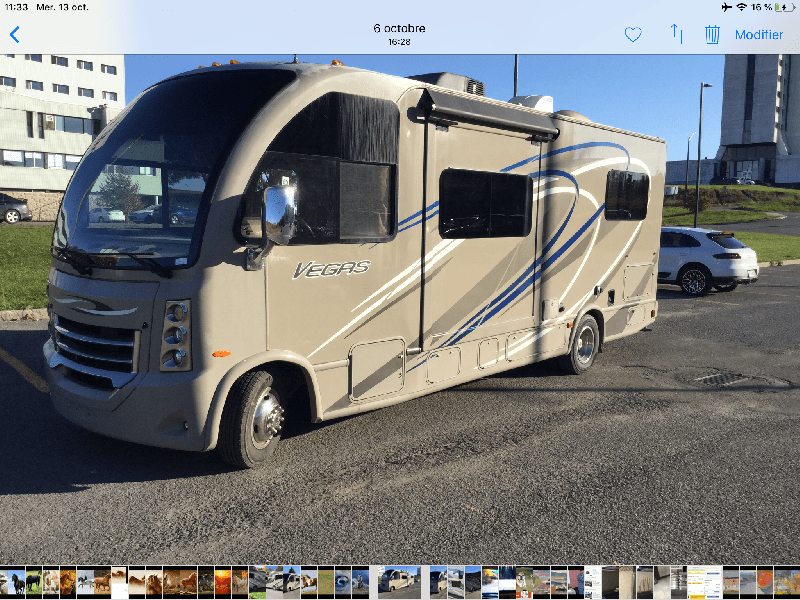 VR Thor Vegas classe A 2016 a vendre à vendre SaintAugustinde