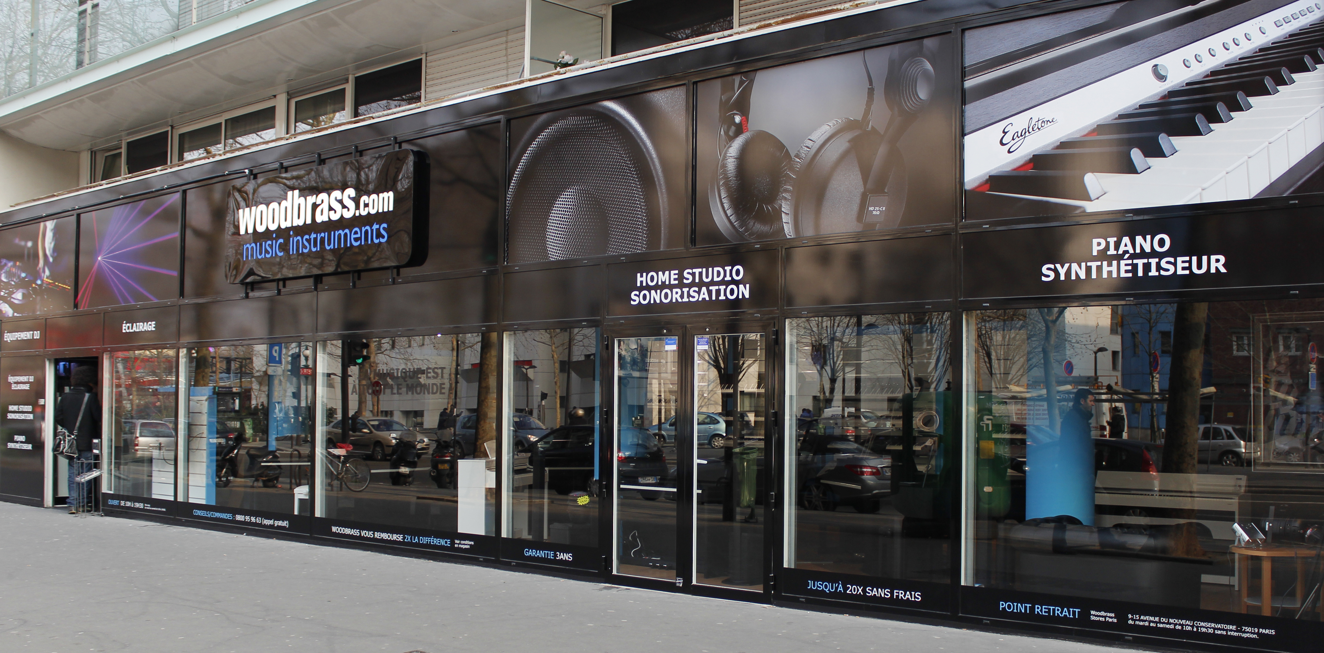 Avis Woodbrass magasin de musique à Paris Audiofanzine
