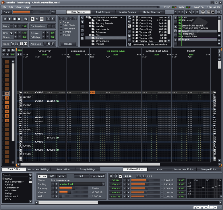 Timeline DAWs and software sequencers Audiofanzine