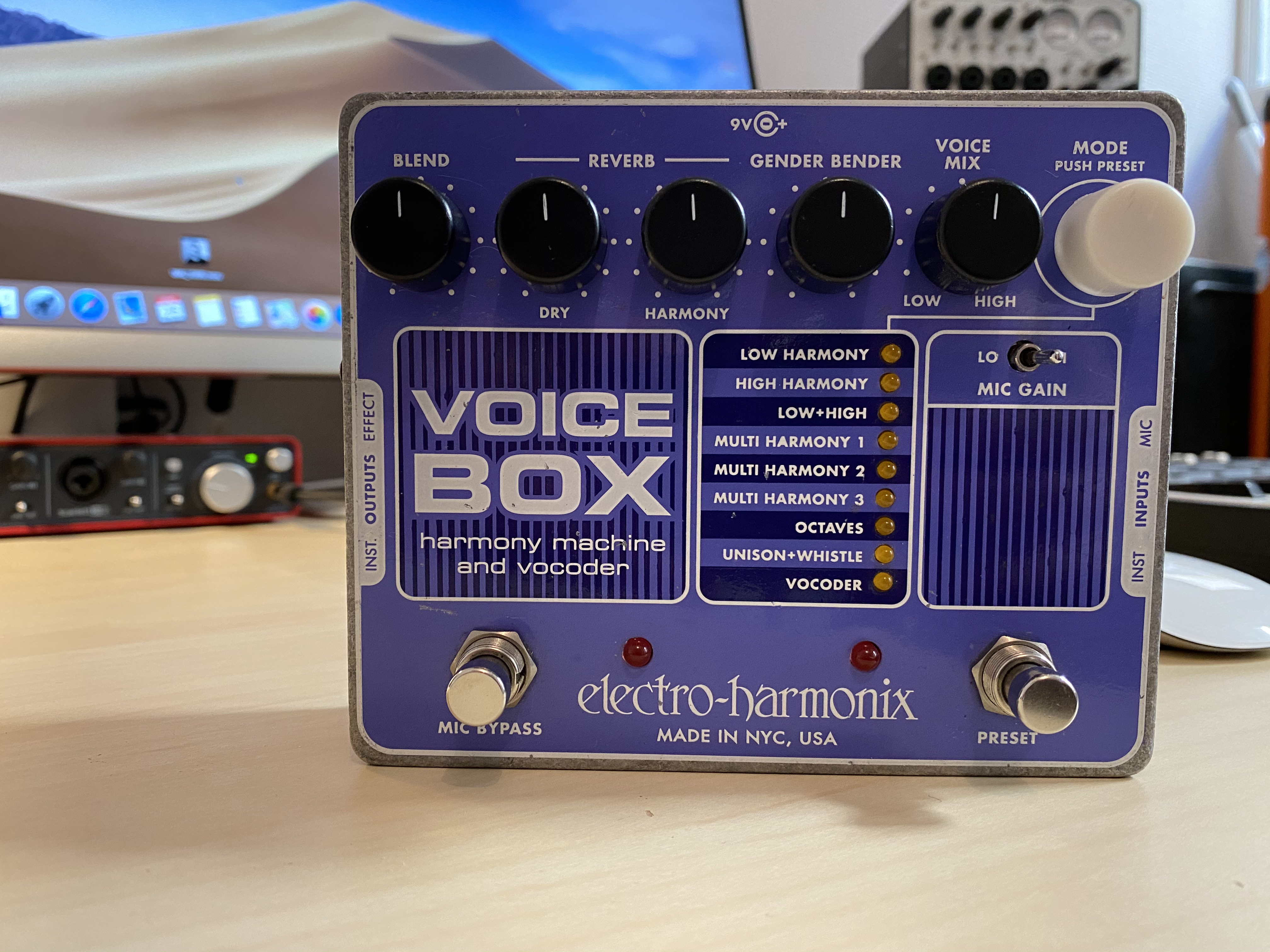 Voice Box ElectroHarmonix Voice Box Audiofanzine