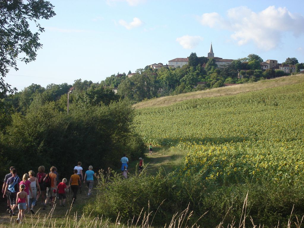 RANDONNÉE LES COTEAUX DE L'OSSE Tourisme Mirande Astarac (32)