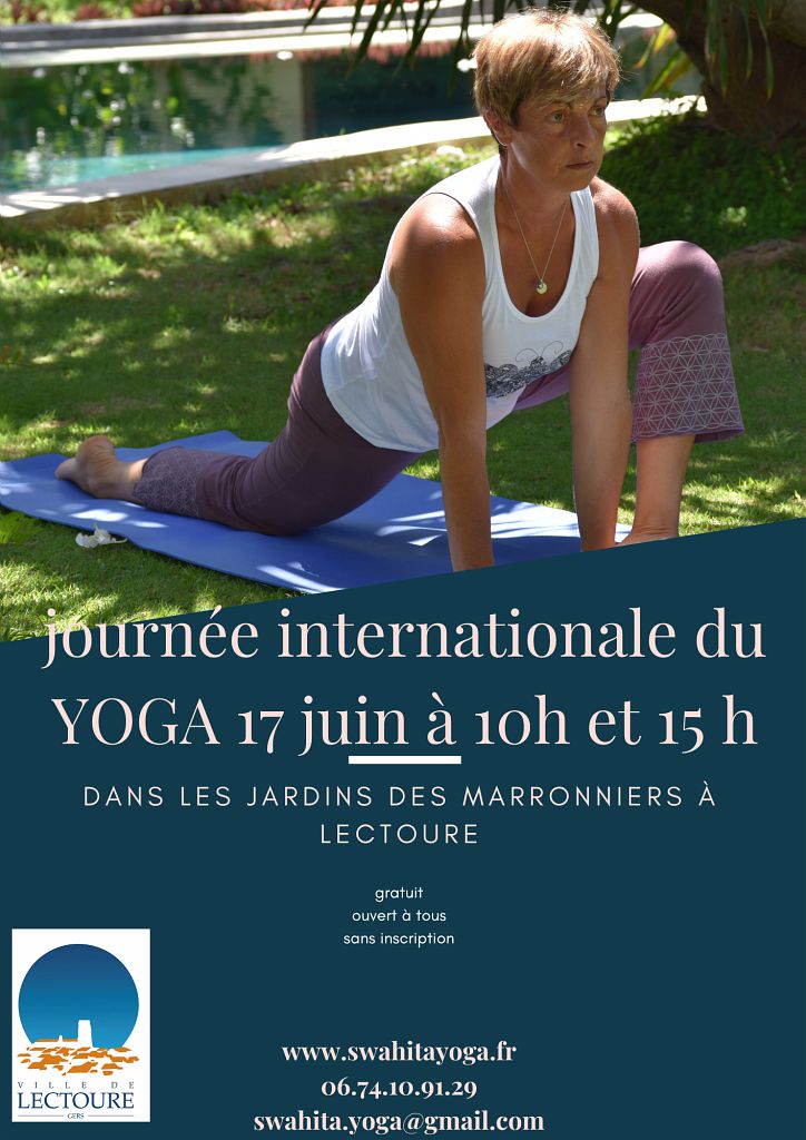 JOURNEE INTERNATIONALE DU YOGA Fêtes et Manifestations à Lectoure