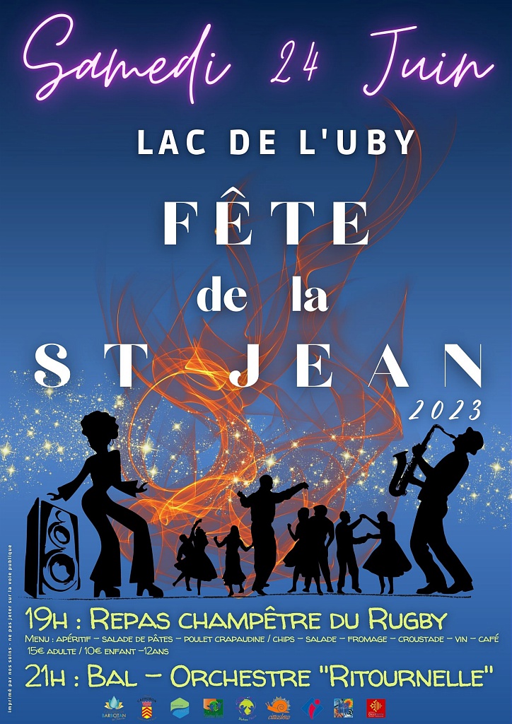 FETE DE LA SAINT JEAN AU LAC DE L'UBY A CAZAUBON Fêtes et