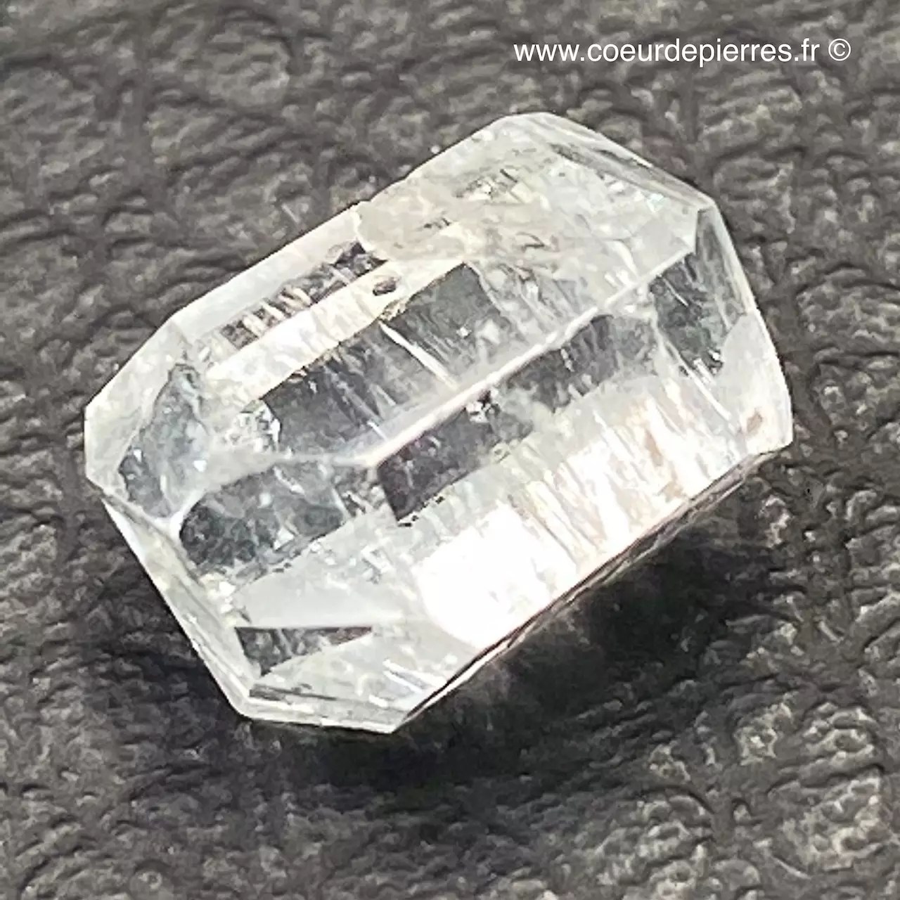 Aïgue Marine d’Afghanistan cristal facetté 2,5 carats (réf