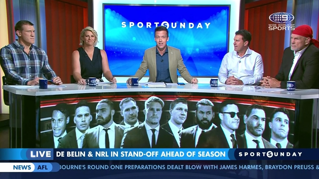 Sports Sunday Nine Network Media Spy