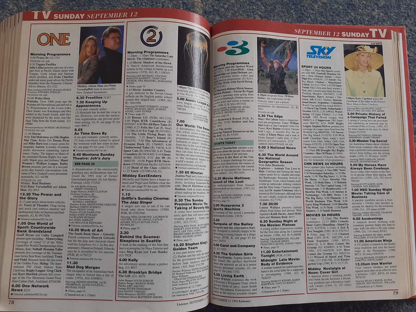 Classic NZ TV Listings TV History Media Spy