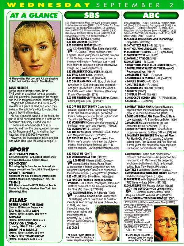 Classic TV Listings TV History Media Spy