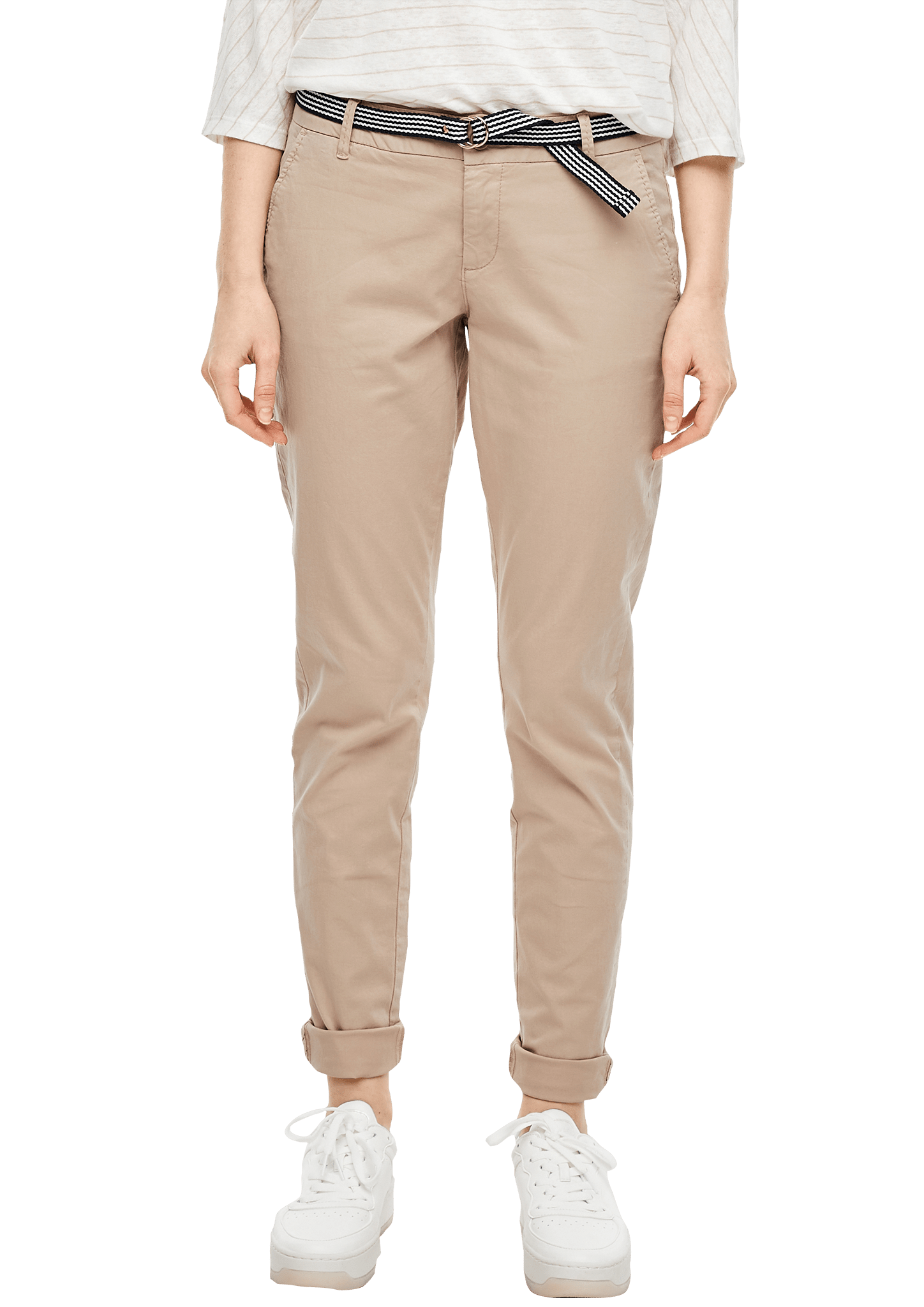 s.Oliver RED LABEL Women Regular Fit Chino mit Gürtel Neu eBay