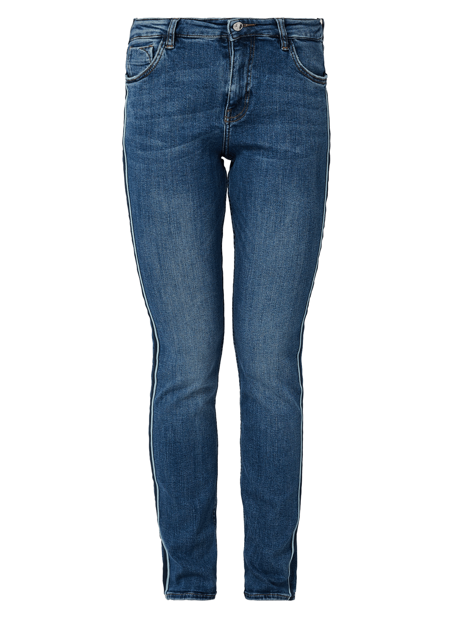 s.Oliver Casual Women Shape Slim Jeans mit Galonstreifen Neu eBay