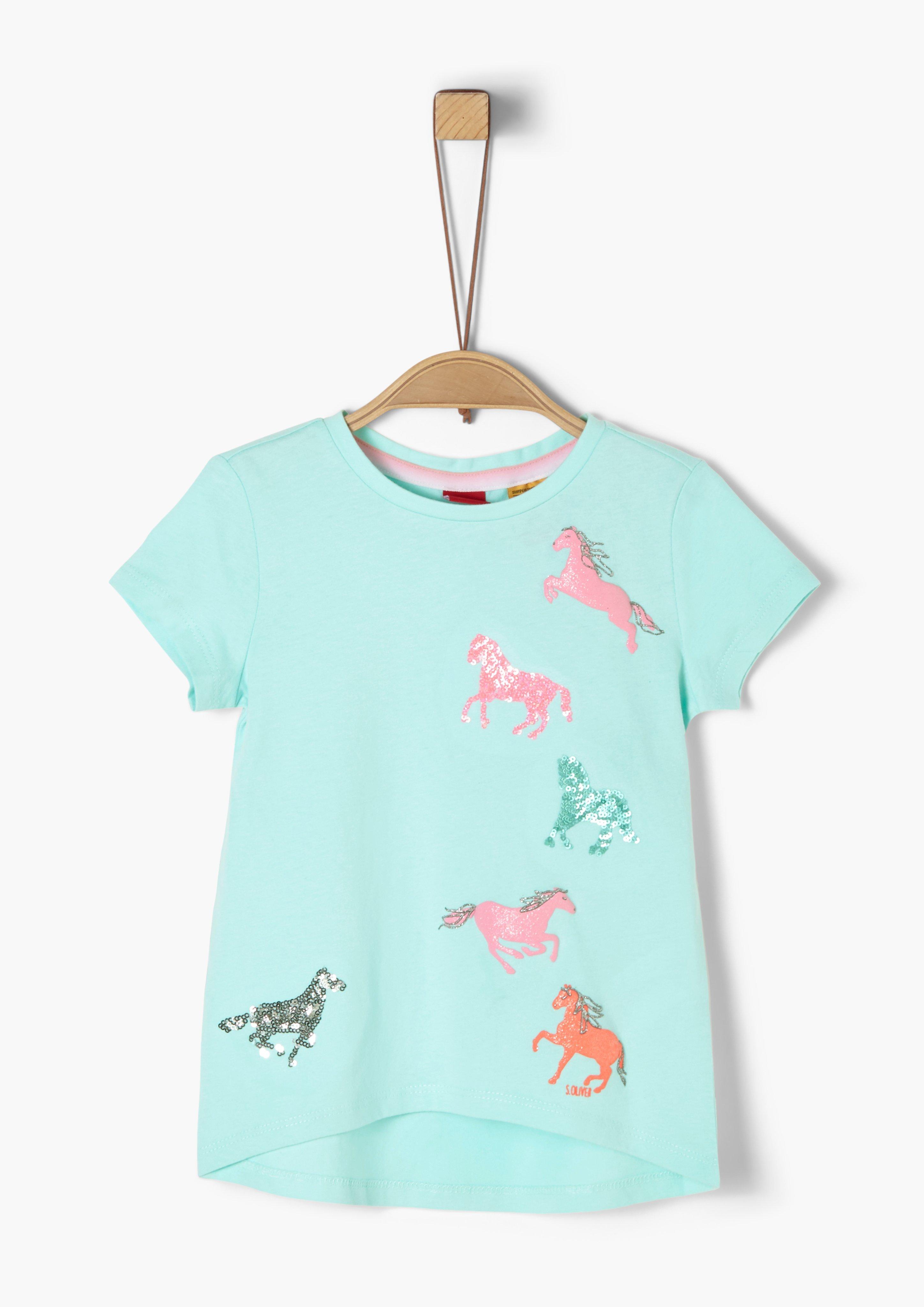 TShirt mit glitzerndem PferdeMotiv kaufen s.Oliver Shop