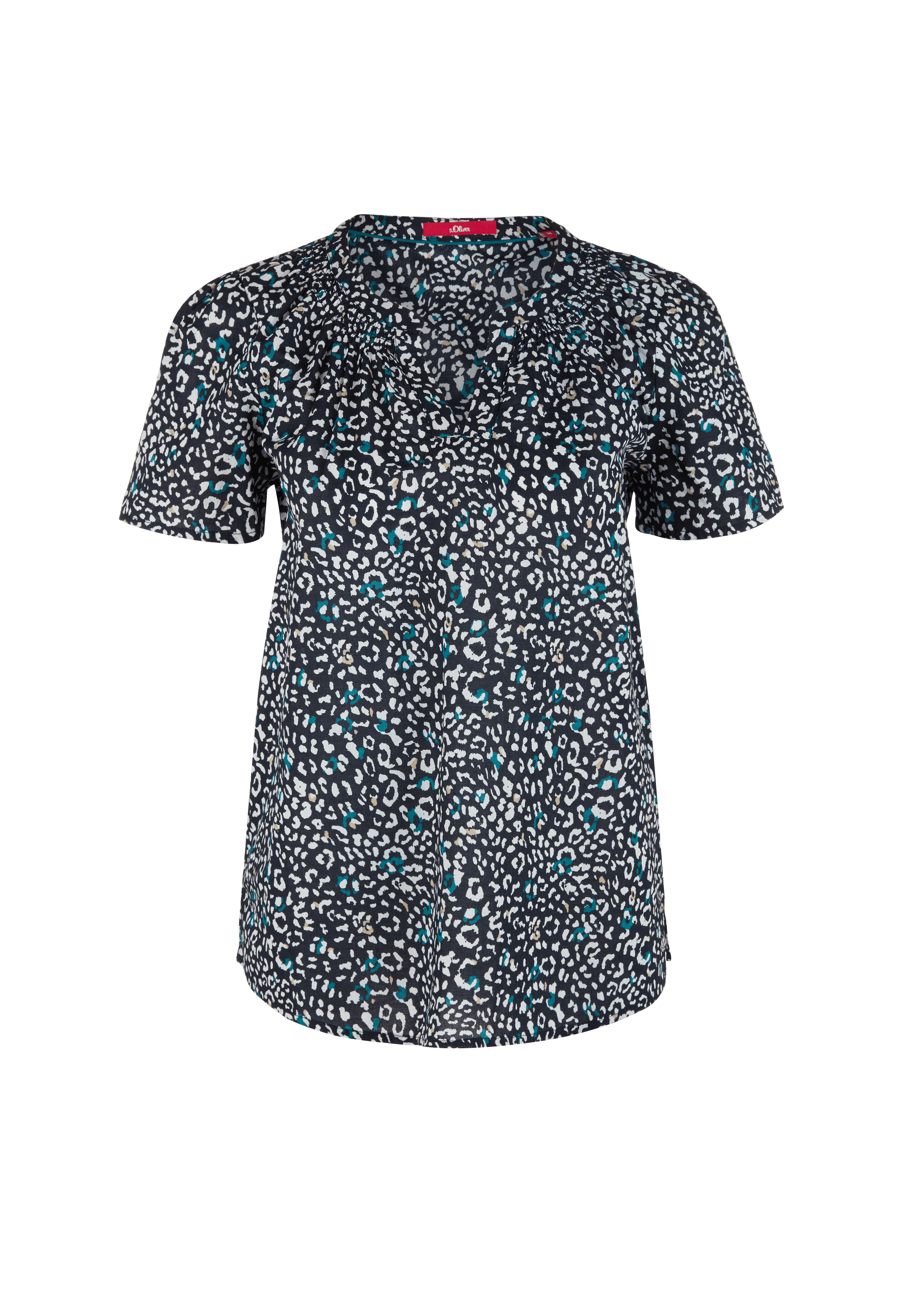 s.Oliver RED LABEL Women Kurzarmbluse mit TunikaAusschnitt Neu eBay