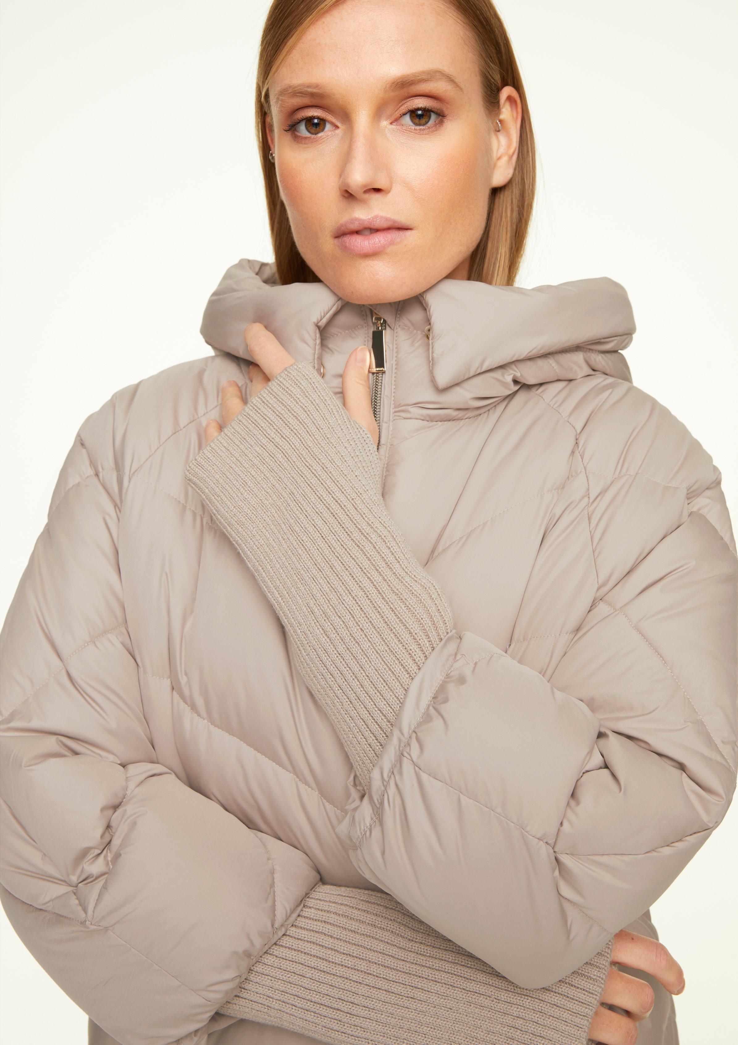 comma Micro DownJacke mit RippManschette