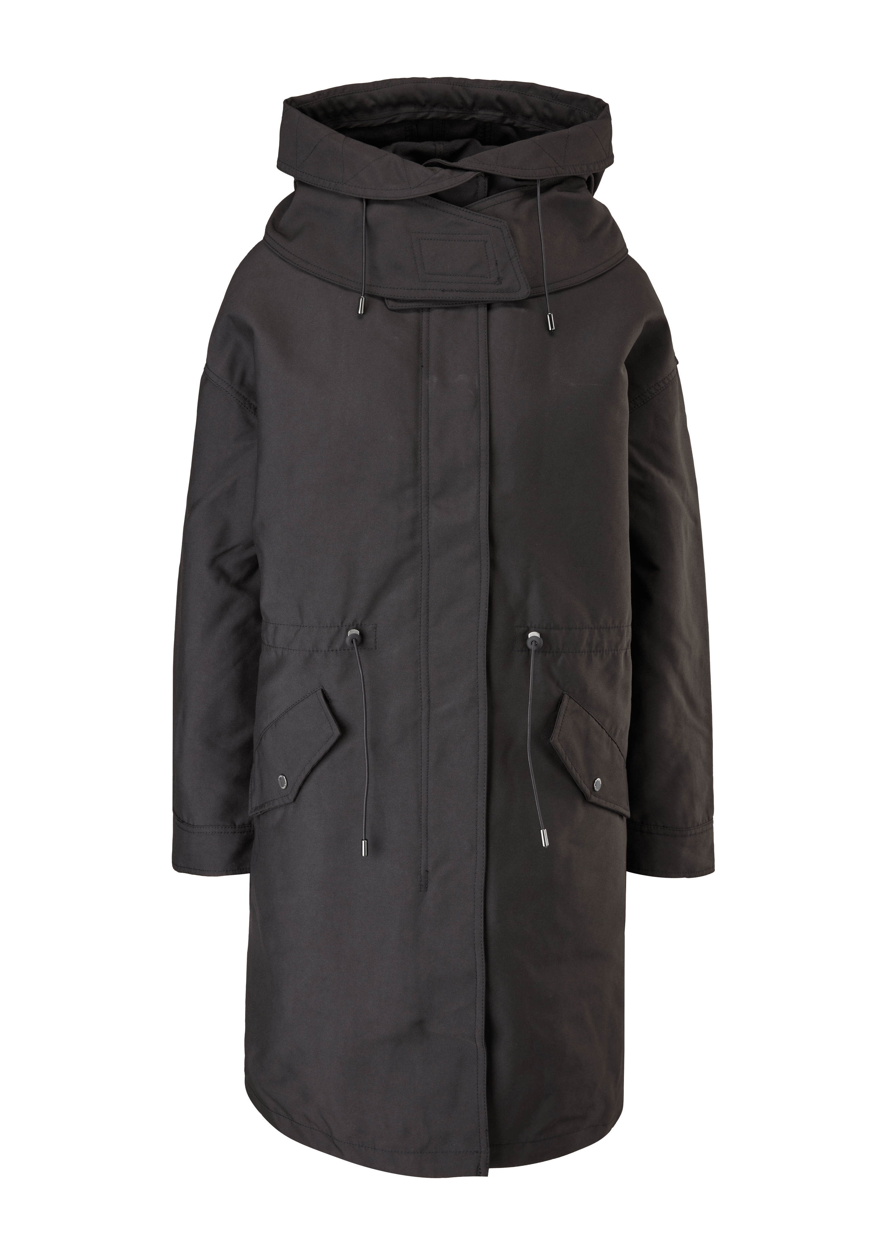 Women 3-In-1 Parka With Inner Jacket - Black | Www.soliver.eu