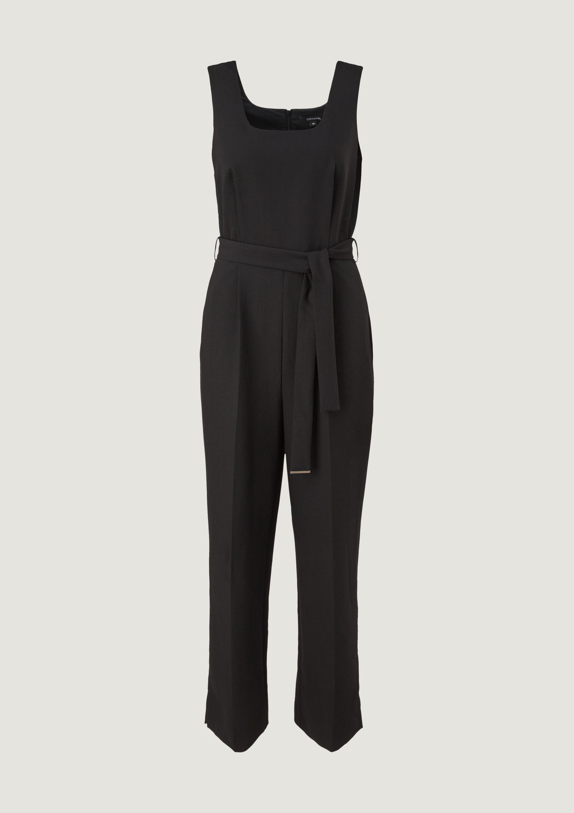 comma Elegant viscose blend jumpsuit
