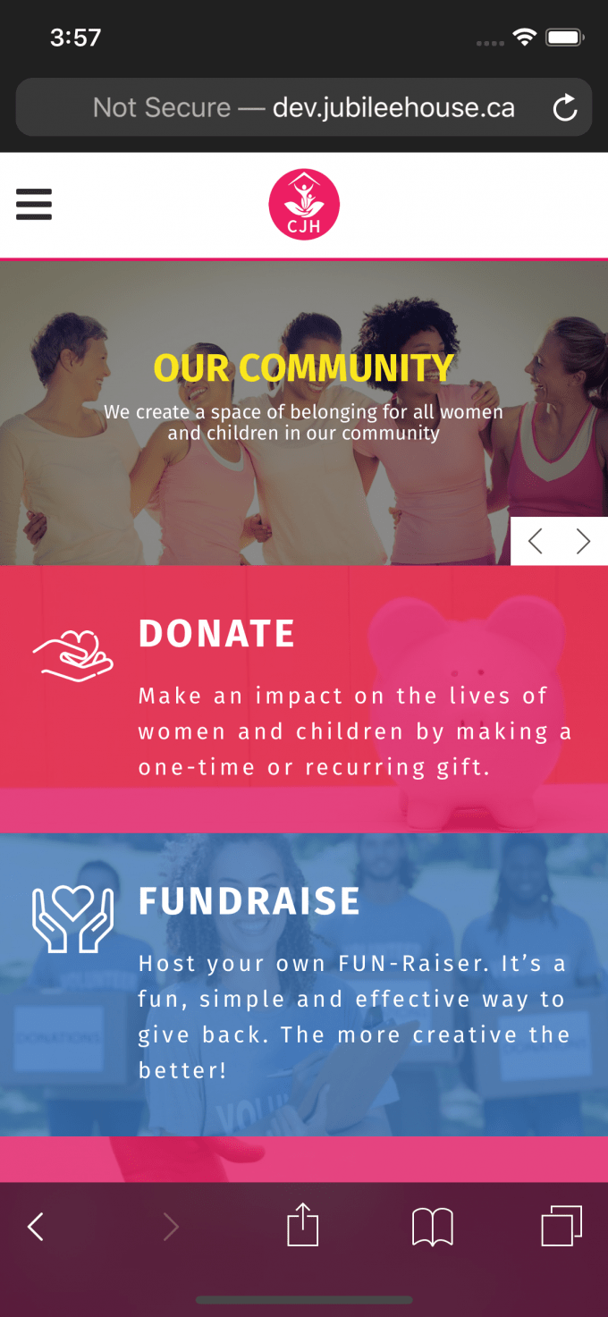 Couchiching Jubilee House Orillia site Design Project Media