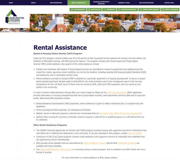 Burlington Housing Authority Media Suite Inc.