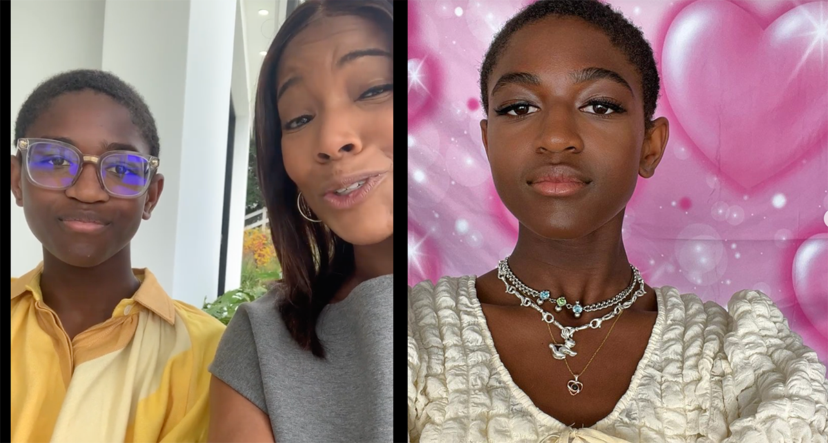 Dwyane Wade’s TransDaughter Zaya Looks In Tiffany Ad Campaign!