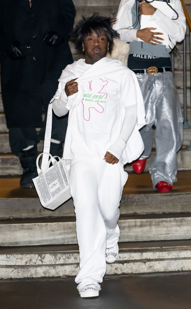 Lil Uzi's New Look Auntie Haircut, Purse & High As Heck!!