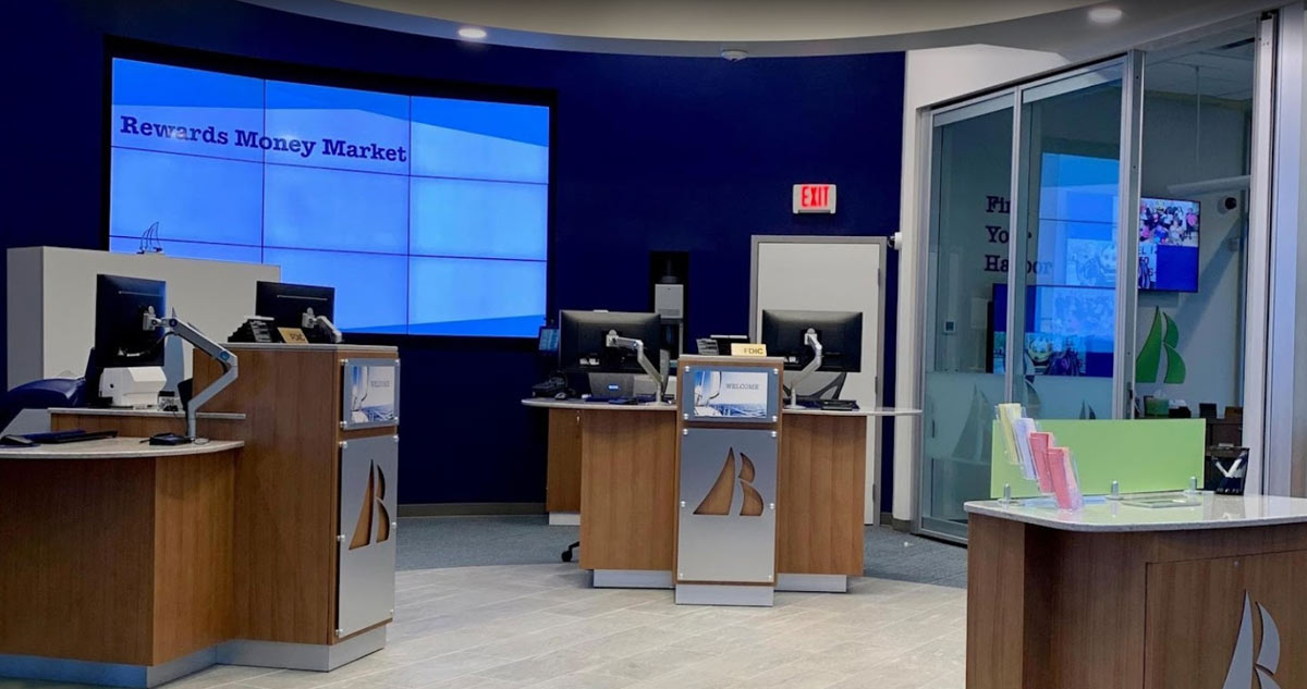 HarborOne Bank MediaTile Digital Signage Solutions