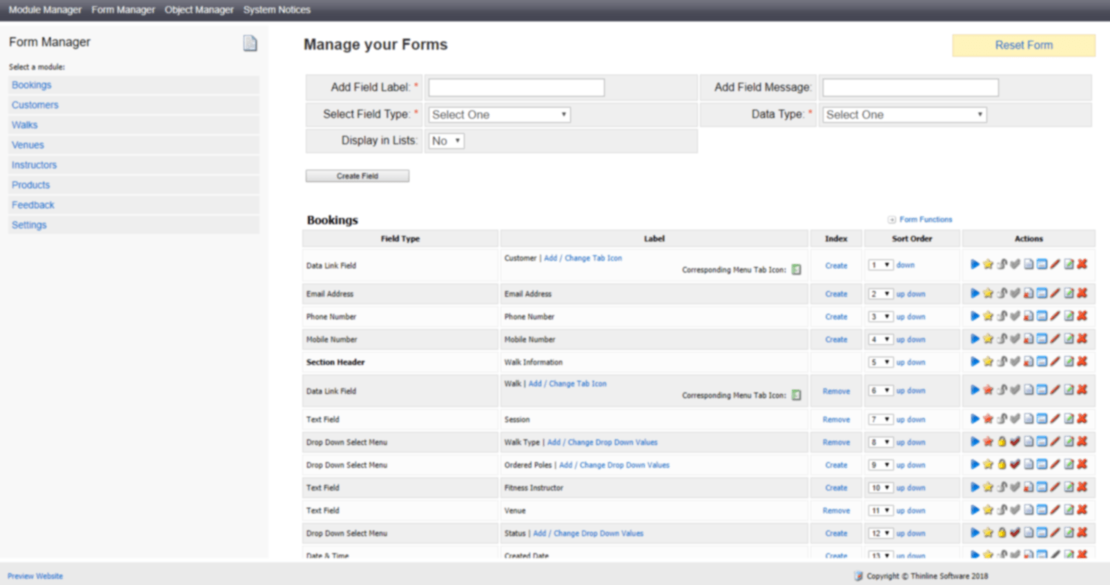 CRM Builder Mediatomcat
