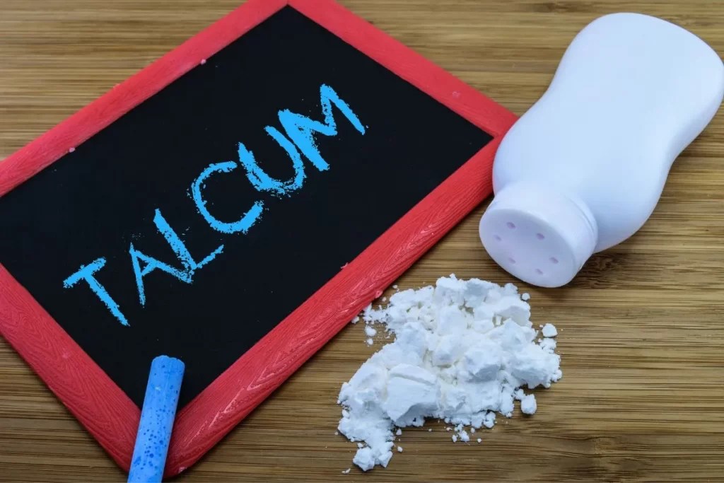 Talcum powder, dangers from talcum substances
