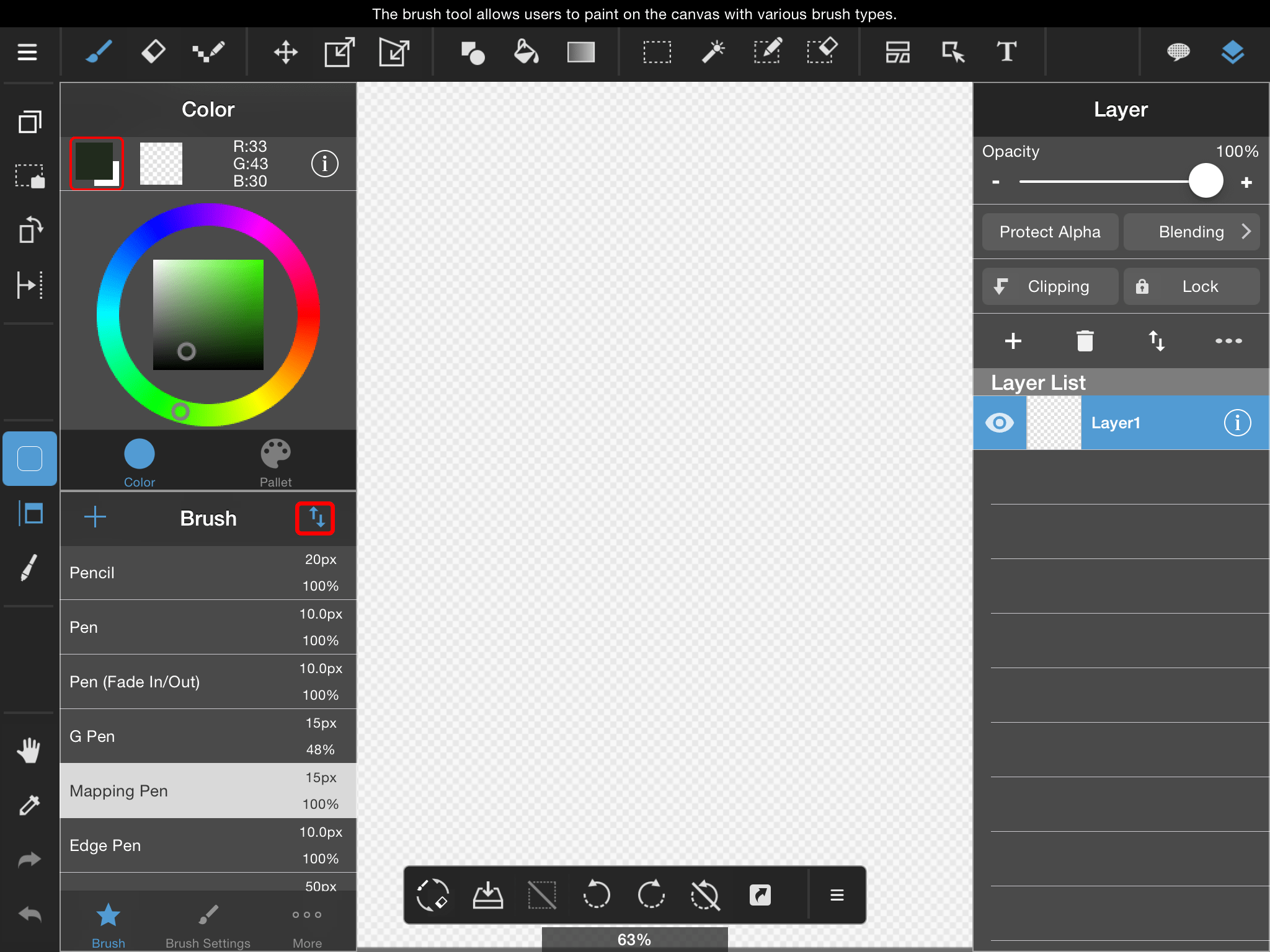 Medibang Paint Tablet Ipad Brush Panel Guide By
