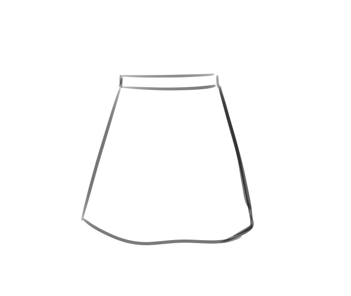 だれでも簡単】このスカートの描き方① - Youtube プリーツスカートの描き方 | メディバンペイント(Medibang Paint)