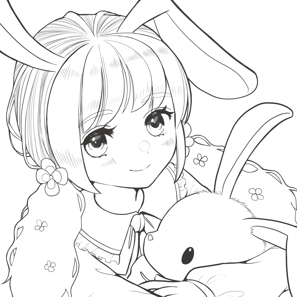 【初心者向け】線画を描いてみよう①基本的な描き方と5つのポイント【スマホ向け】 メディバンペイント(MediBang Paint)