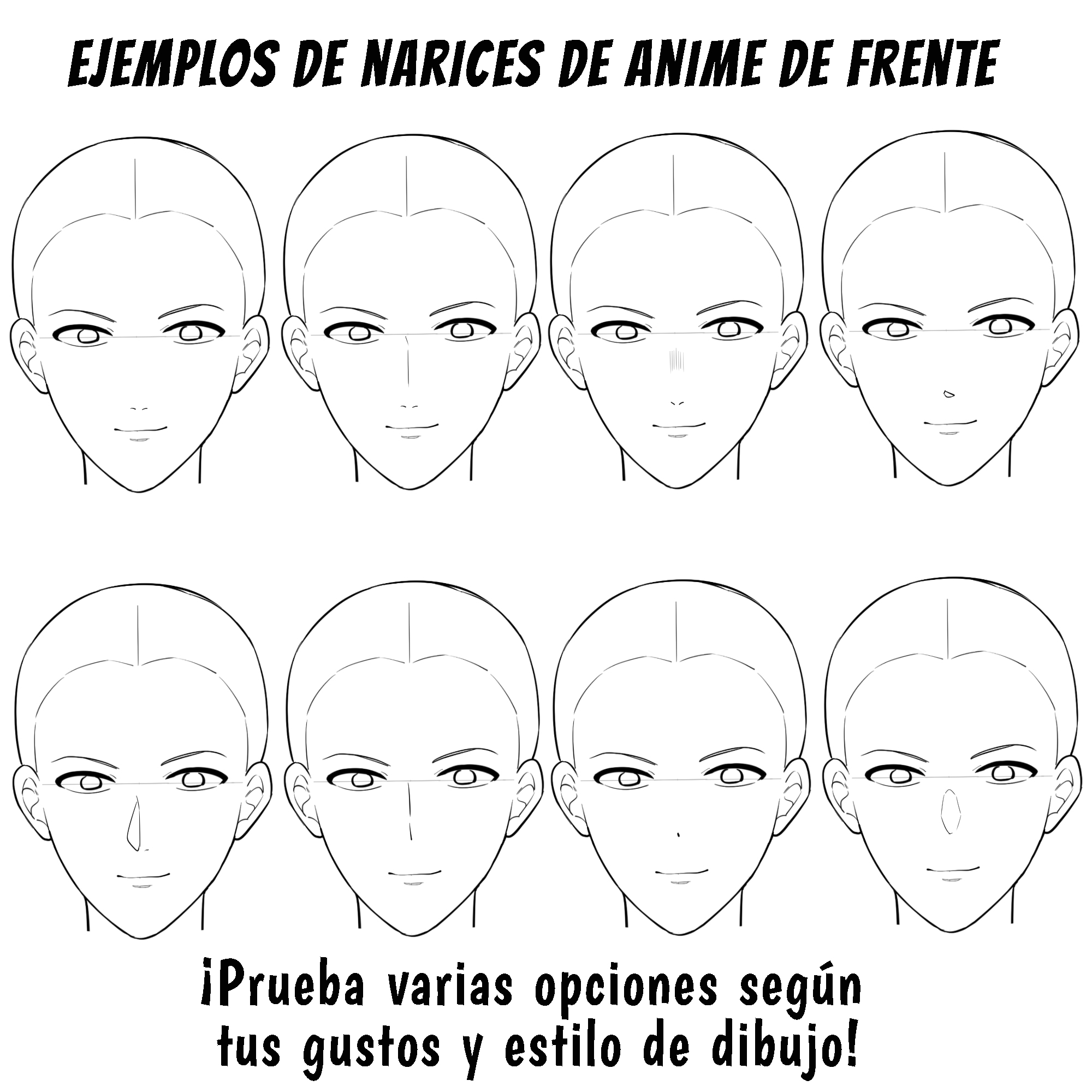 Cmo Dibujar Una Nariz Paso A Paso Para Nios