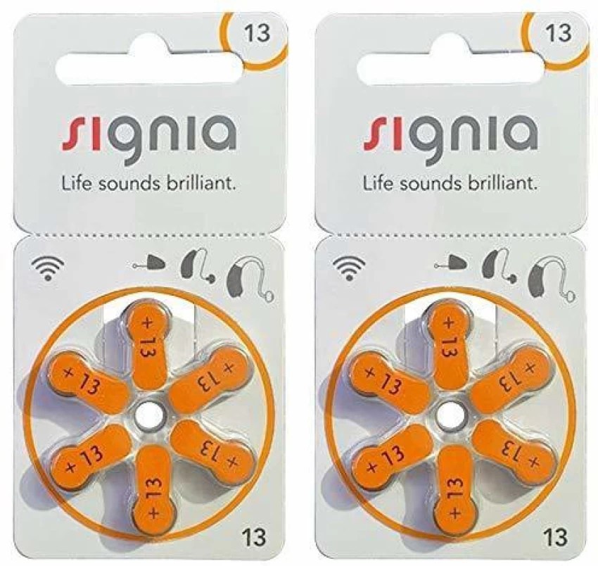 Signia Hearing Instrumental Batteries, 13 Medibay