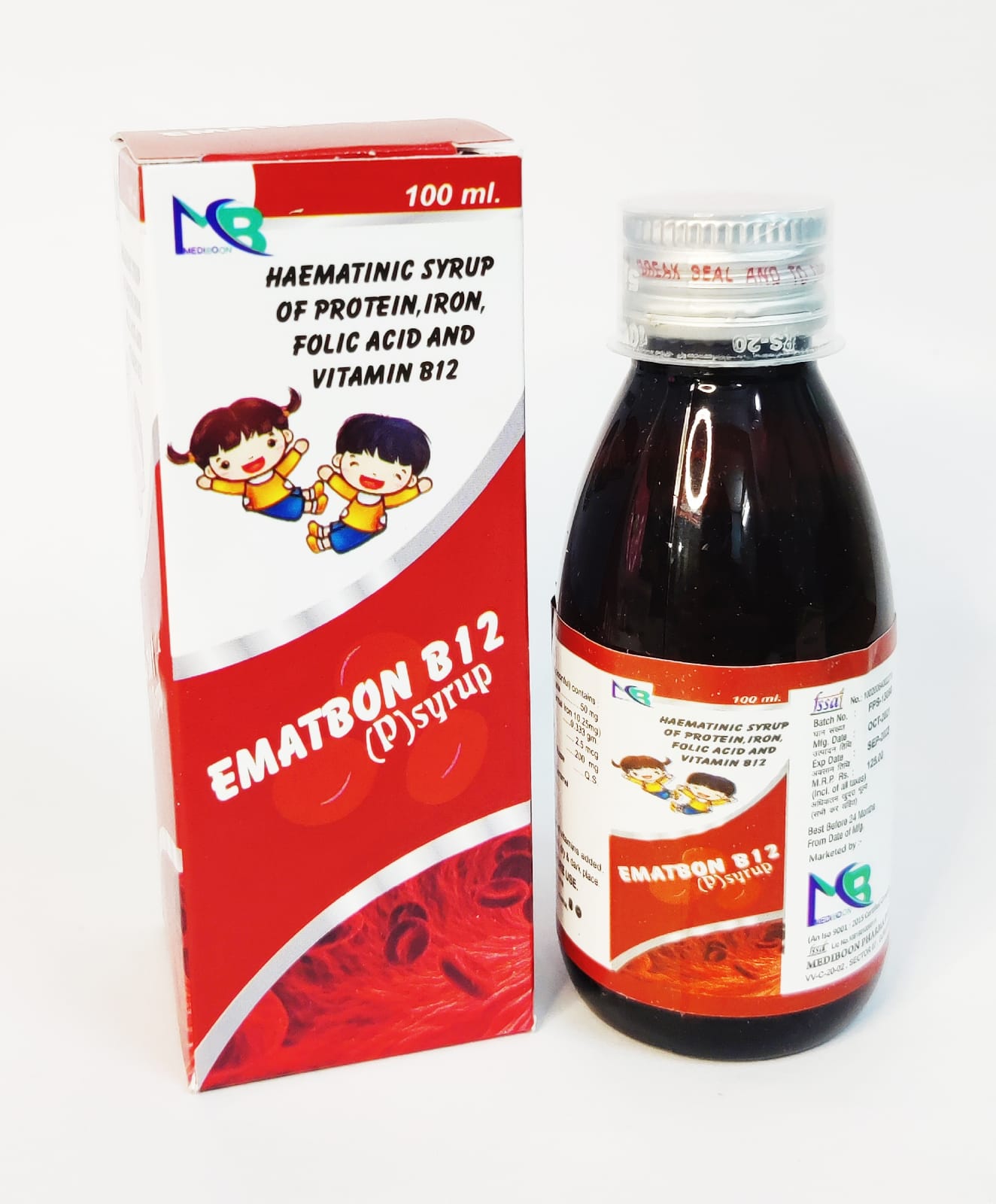 Haematinic Syrup Of Protein, Iron, Folic Acid And Vitamin B12