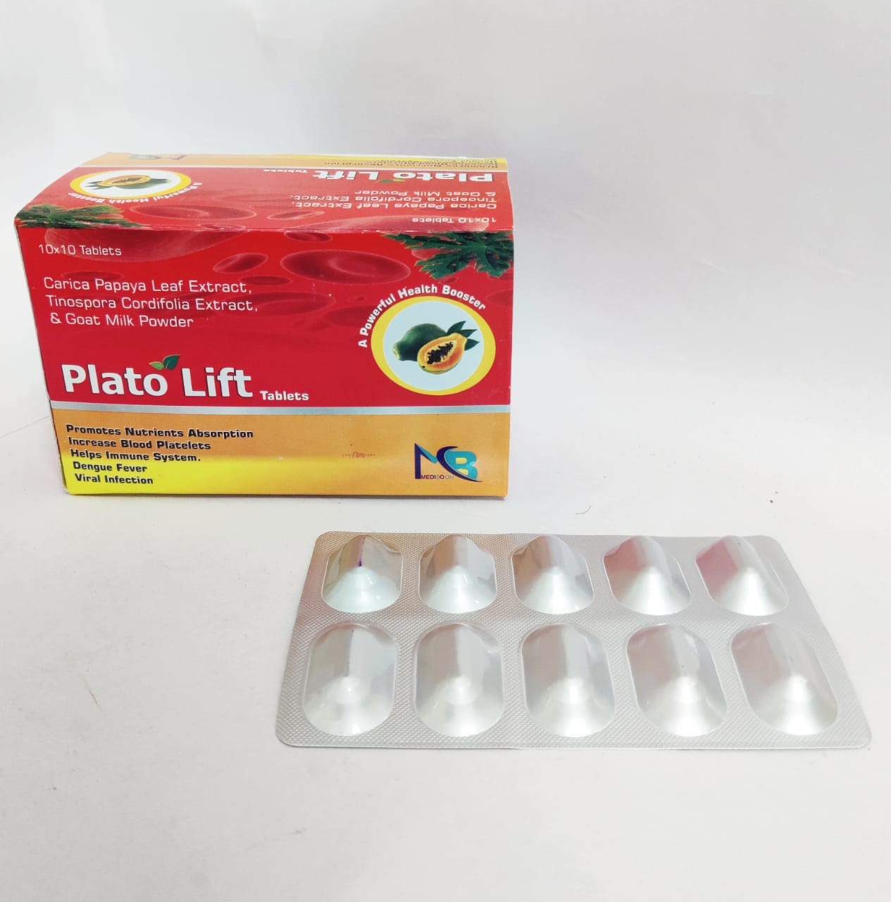 Carica Papaya Leaf Extract, Tinospora Cordifolia Extract, & Goat Milk