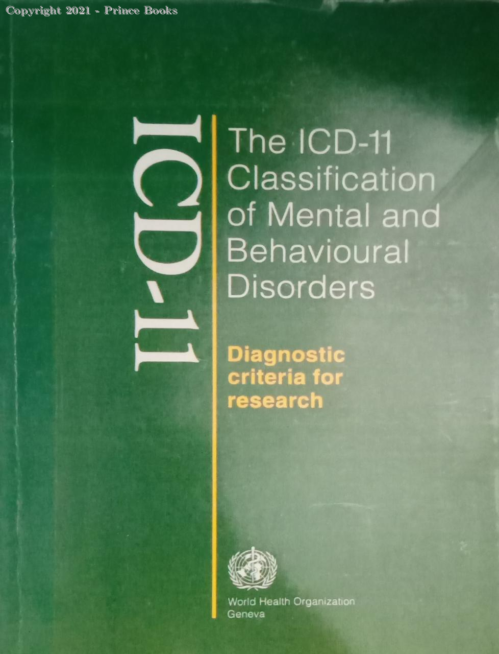 36569129 The ICD11 Classification of Mental and Behavioural