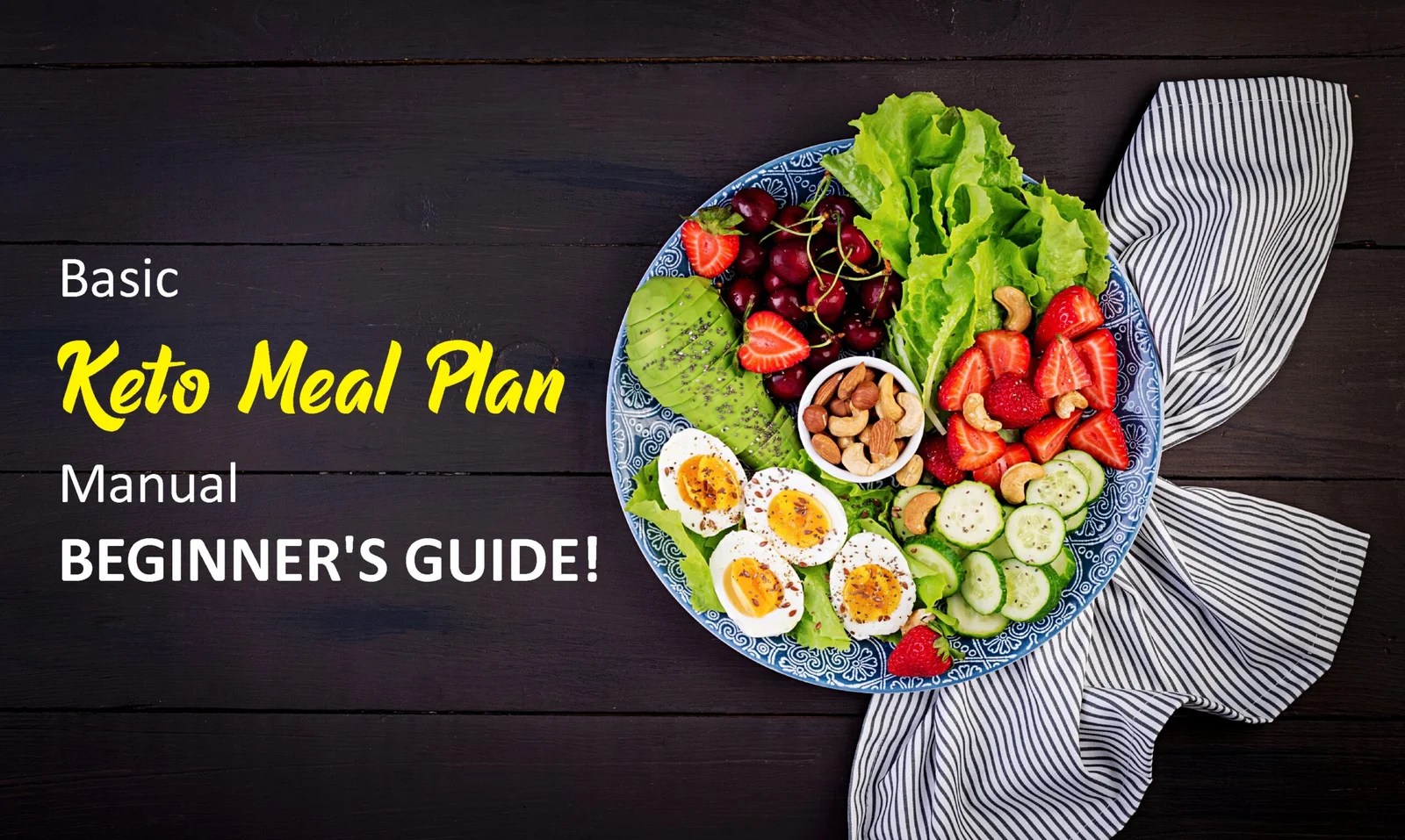 Basic Keto Meal Plan Manual Beginner's Guide! Medical Darpan
