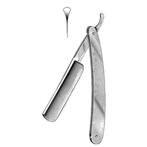 Section Razor, hollow ground on one side Inter Links, Dental and