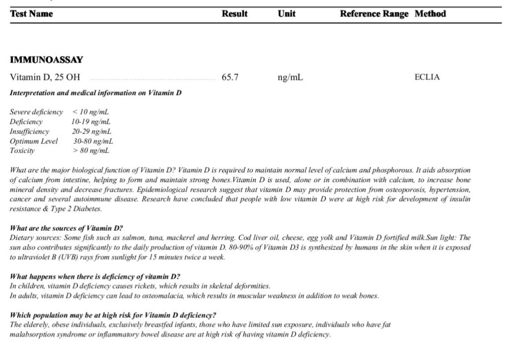 VitaminD Introduction, Normal Range in Blood, Daily Requiremen