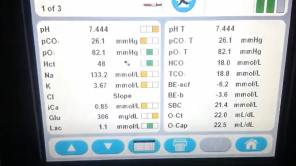 Arterial Blood Gas (ABG) Analysis Introduction, Test Result, Unit