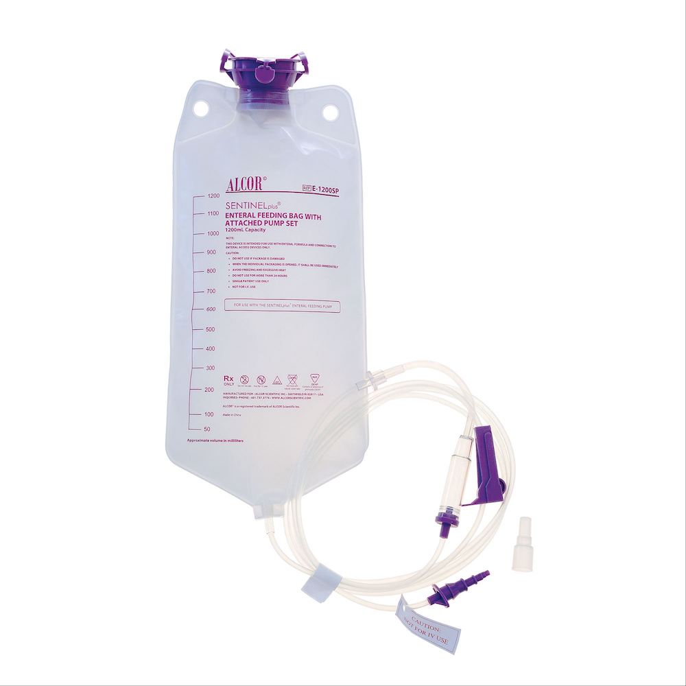 Buy Sentinelplus Enteral Feeding Pump Bag Set 1200ml at Medical Monks!