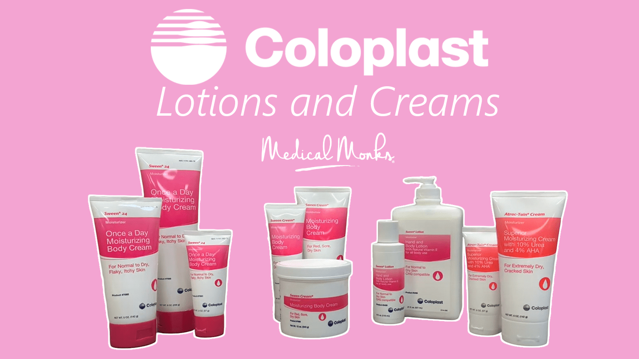 COLOPLAST Lotions and Creams moisturize and heal! Medical Monks