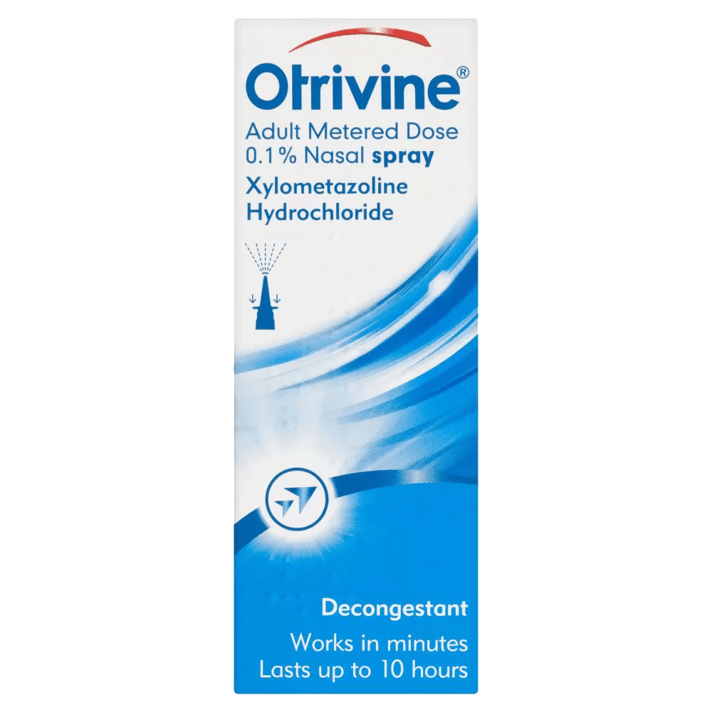 Otrivine Adult Metered Dose Nasal Spray 10ml