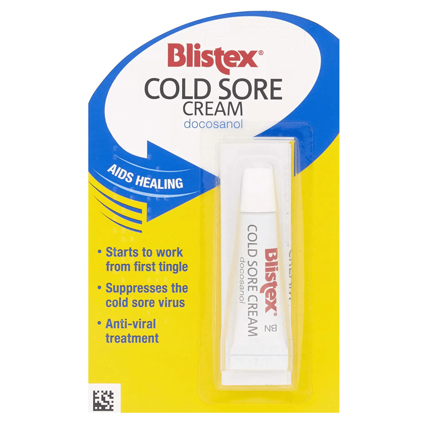 Blistex Relief Cream, Lip Balm for Cold Sores and Chapped Lips 5g