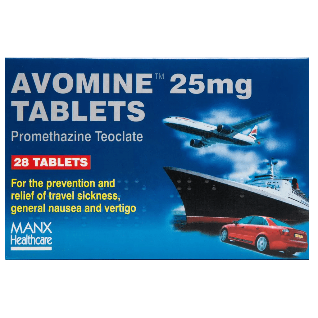 Avomine Tablets 25mg 28 Tablets
