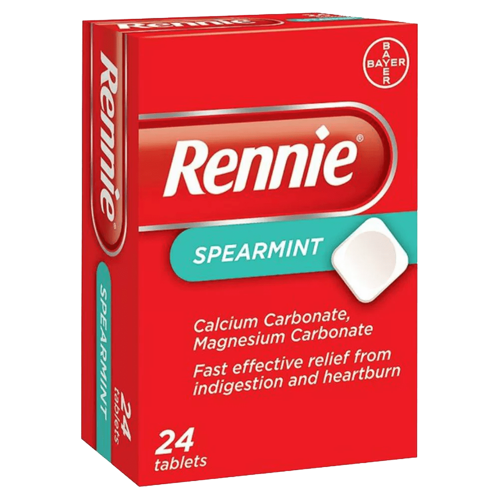 Rennie Spearmint 24 Tablets