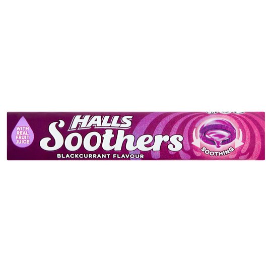 Halls Soothers Blackcurrant Lozenges 45g Medicine Marketplace