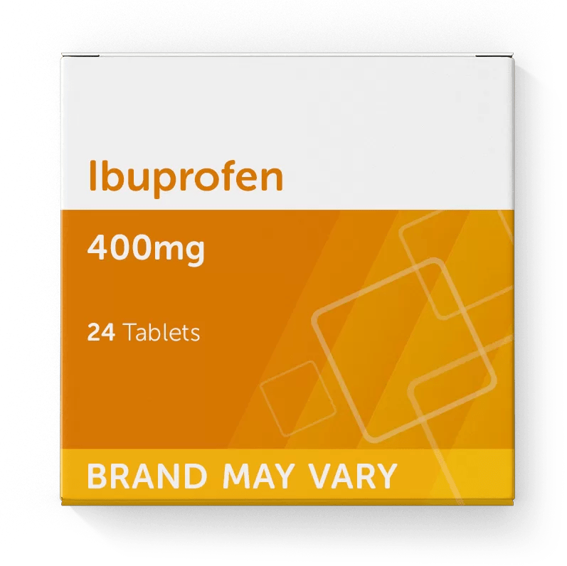 Ibuprofen 400mg 24 Tablets (Brands May Vary) Medicine Marketplace