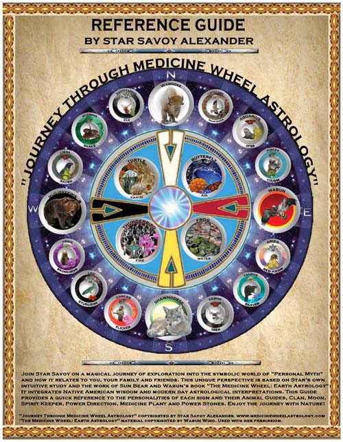 Medicine Wheel Astrology Greeting Cards by Star Savoy Alexander
