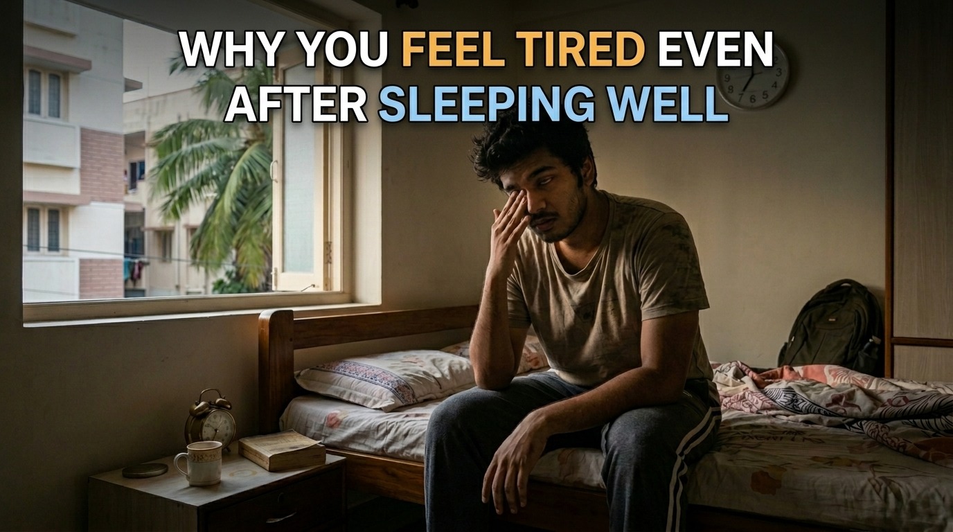 Why You Feel Tired Even After Sleeping Well