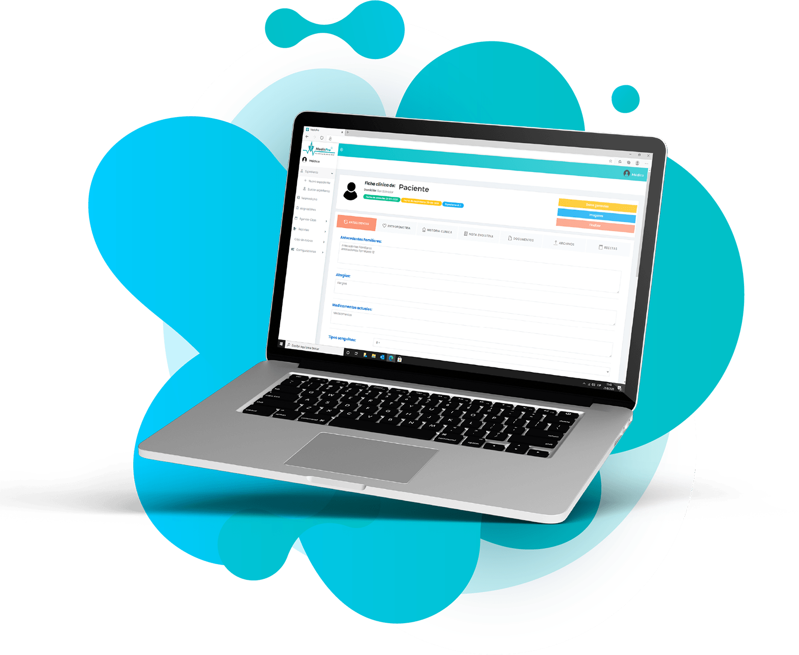 MedicPro © El mejor software médico. La administración de tu clínica